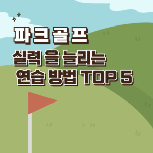 파크골프 실력 늘리기