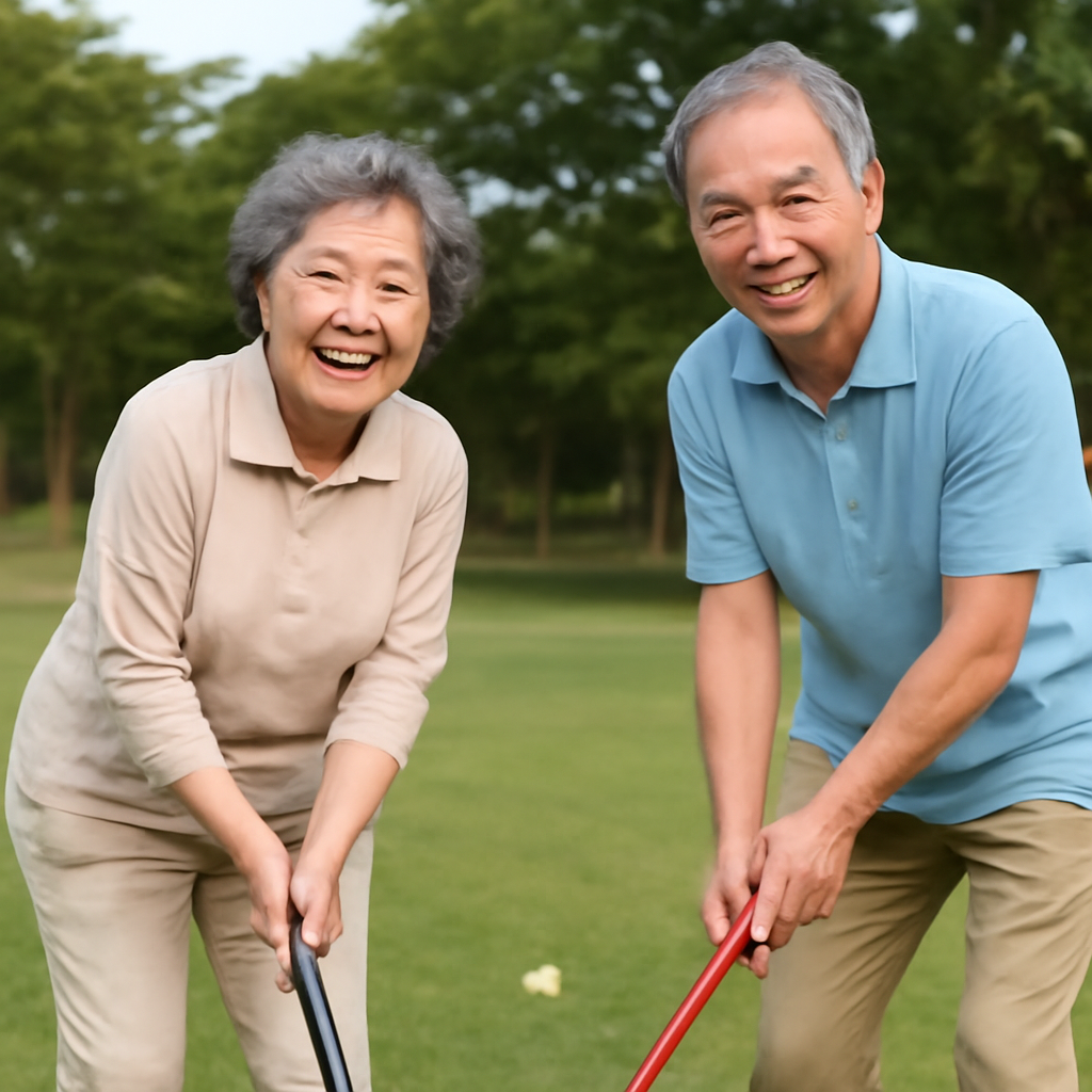파크골프 체중 감량 효과 — 다이어트 건강 효과 완벽 정리